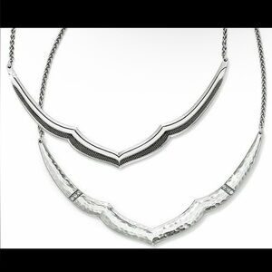 Brighton Silver Reversible Necklace